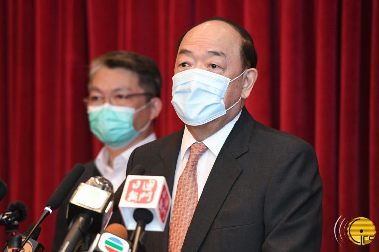 賀一誠稱目前不會討論賭牌重新競投