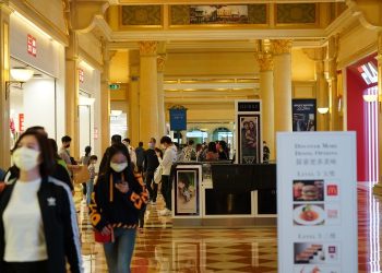 第三季度澳門遊客平均消費按年下降12％