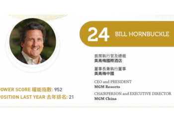 2021亞博匯50強 No.24 – Bill Hornbuckle