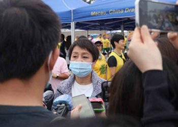 對於衛星賭場的看法 梁安琪：相信我們的國家