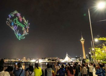 無人機表演將成為澳門標誌性活動