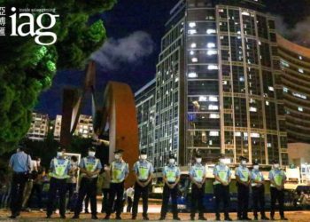 大批工人集結在何賢公園 向政府表達訴求