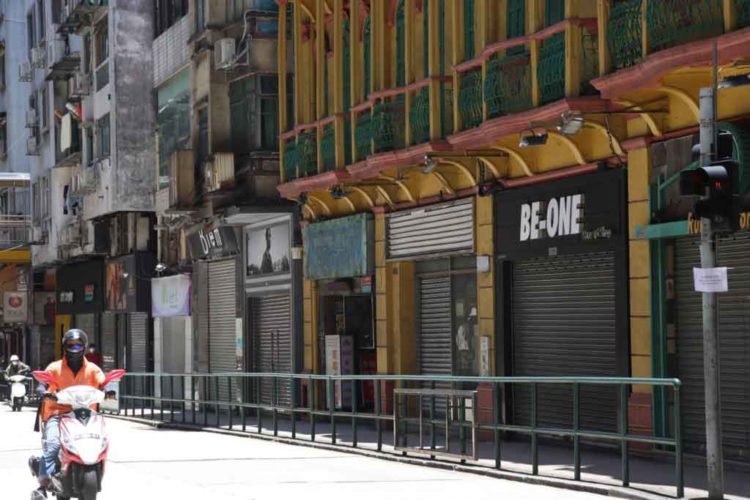 澳門下周將繼續實行「封城」政策