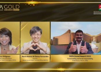 永利澳門榮獲亞太旅遊協會「可持續發展及社會責任」大獎