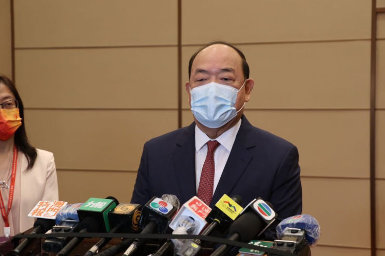 賀一誠：將爭取粵澳通關放寬至72小時