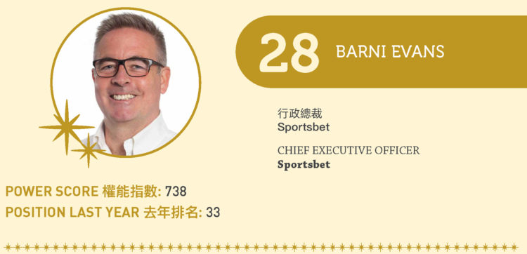 2022亞博匯50強 No.28 – Barni Evans
