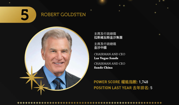 2022亞博匯50強 No.5 – Robert Goldstein