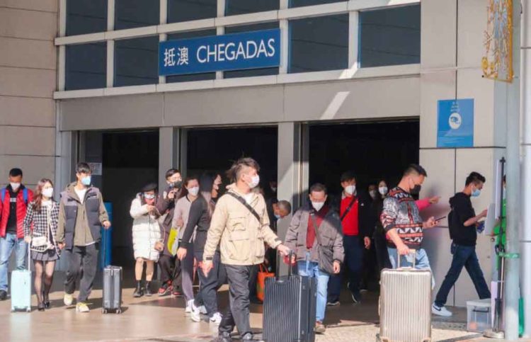 昨天澳門免檢測通關,單日旅客上升153.5%