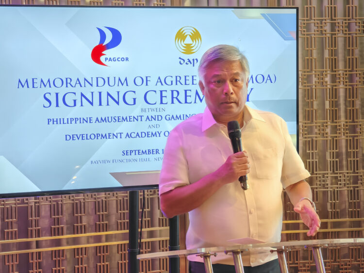 PAGCOR与Development Academy of the Philippines合作在推动赌场私有化之前协助重组