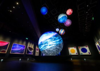 美高梅以全新策展概念「ART-TECH-TAINMENT」呈現藝術大師蕭勤創新作品