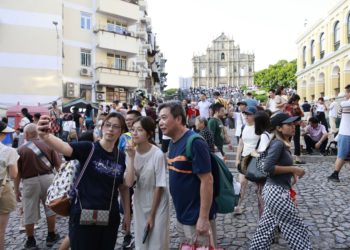 黃金周六天共有768,809人訪澳門