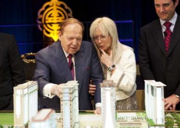 Miriam Adelson將出售拉斯維加斯金沙集團10%的股份，為收購美國體育專營權籌集資金