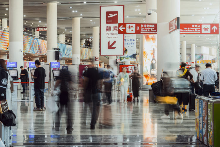 澳門國際機場去年旅客量恢復至54%