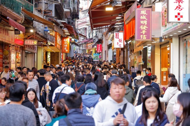 澳門三天元旦假有近40萬名旅客