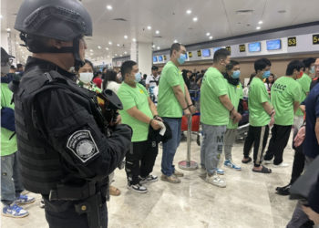 菲律賓再遣返40多名從事離岸博彩的中國公民回內地