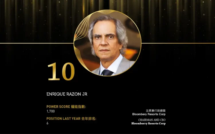 2024亞博匯50強 No.10 – Enrique Razon Jr