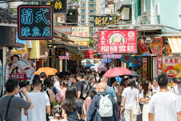 10月入境澳門旅客315萬人次按月升24%