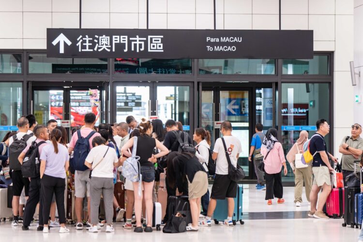 2024年澳門全年錄得3,493萬旅客