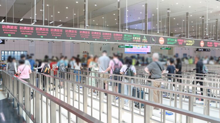 五一黃金周共850,034名旅客入境澳門