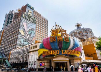 The aging Casino Lisboa and Hotel Lisboa