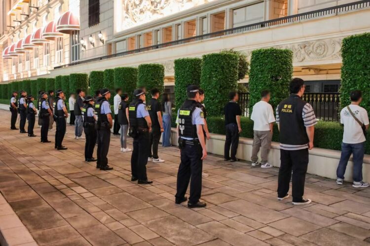 「雷霆2025」澳門警方拘捕「換錢黨」百人