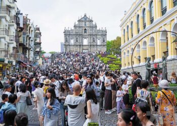 澳門八天黃金週迎來旅客114萬人次