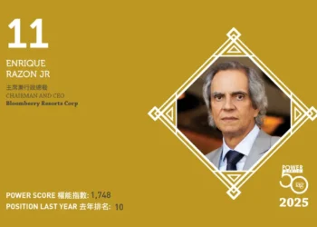 2025年亞博匯50強 第11位：Enrique Razon Jr