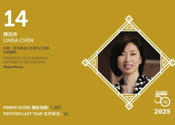 2025年亞博匯50強 第14位:陳志玲