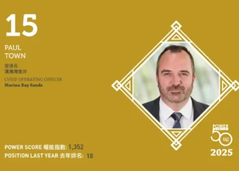 2025年亞博匯50強 第15位:Paul Town