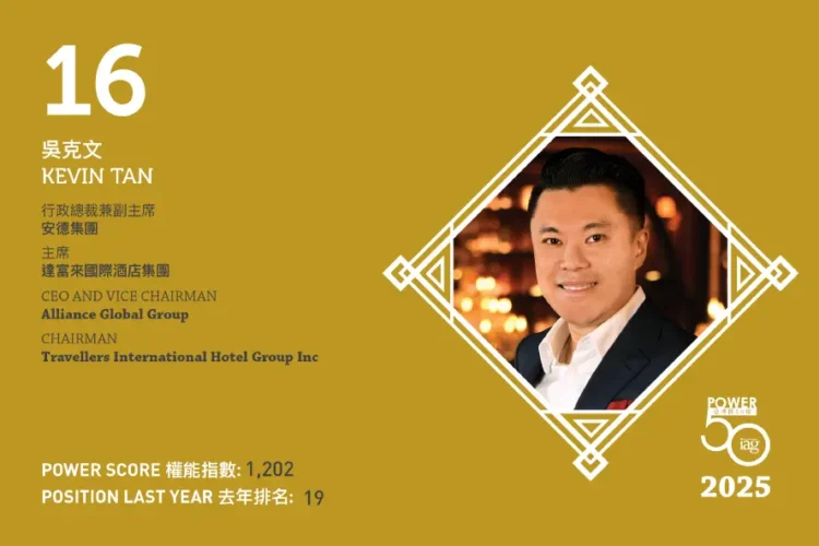 2025年亞博匯50強 第16位：吳克文