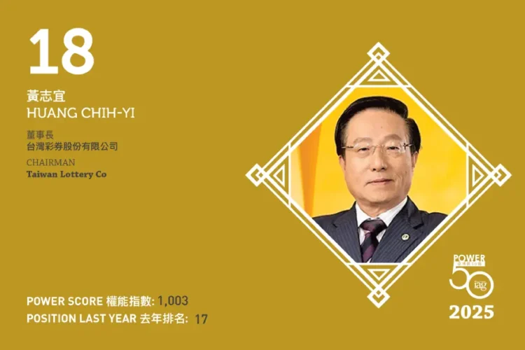 2025年亞博匯50強 第18位：黃志宜