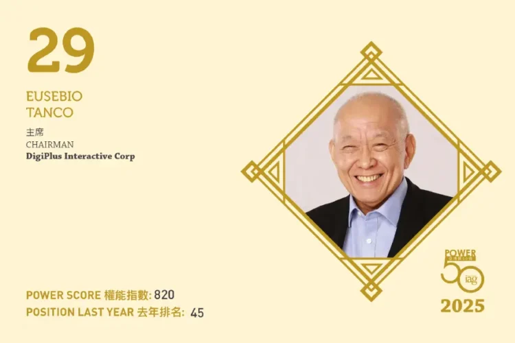 2025年亞博匯50強 第29位：Eusebio Tanco