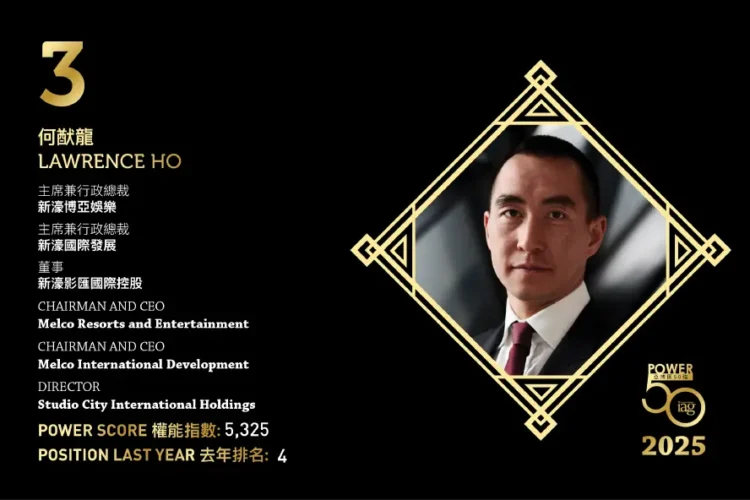 2025年亞博匯50強 第3位:何猷龍