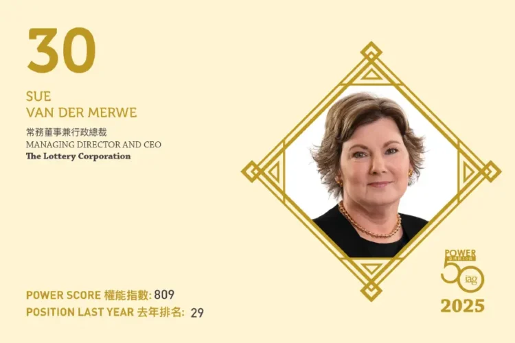 2025年亞博匯50強 第30位:Sue van der Merwe