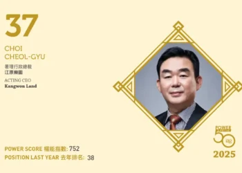 2025年亞博匯50強 第37位：Choi Cheol-Gyu