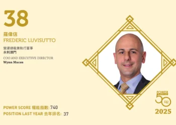 2025年亞博匯50強 第38位：羅偉信