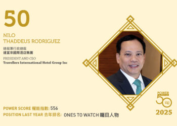 2025年亞博匯50強 第50位：Nilo Thaddeus Rodriguez