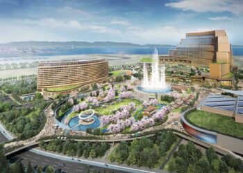 美高梅大阪建築細節曝光：27層標誌性塔樓及萬呎博彩區成亮點