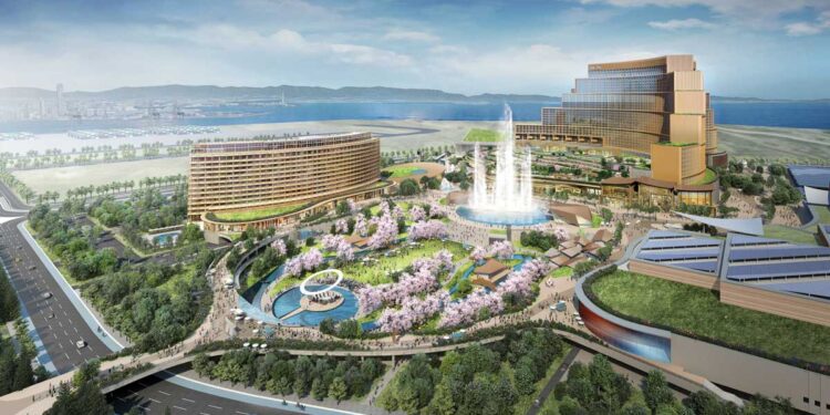 美高梅大阪建築細節曝光:27層標誌性塔樓及萬呎博彩區成亮點