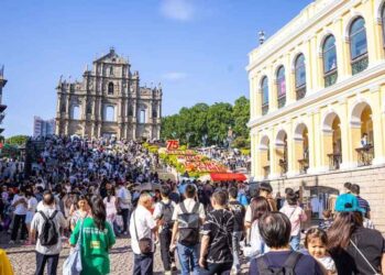 農曆新年首四天訪澳門旅客數量突破55萬人次