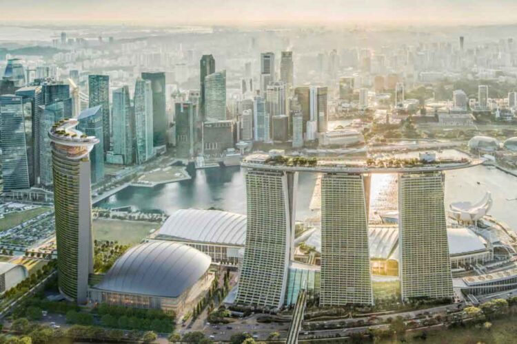 拉斯維加斯金沙集團向新加坡發展商合和公司批出濱海灣金沙數十億美元擴建建築合約