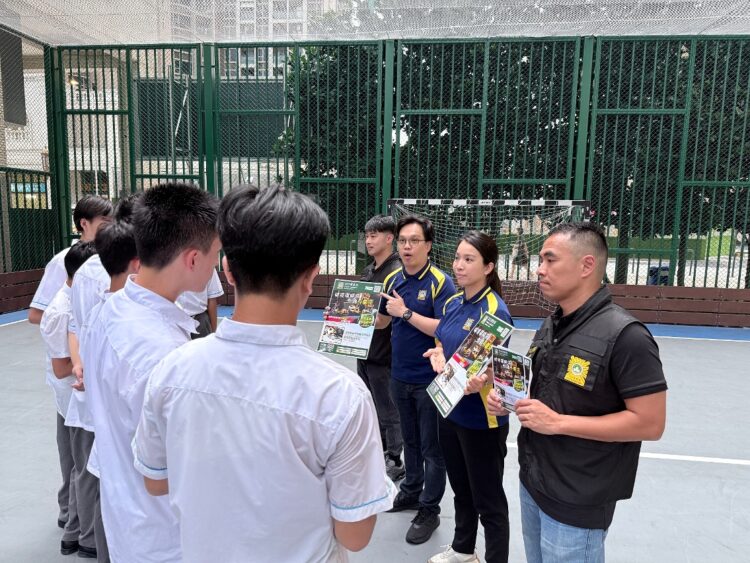 澳門司警展開宣傳行動 籲市民拒絕外圍賭波