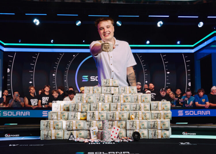 22 歲 Lucas Jumalon 勇奪 2026 年 WSOP 主賽事冠軍，贏取1,000 萬美元獎金