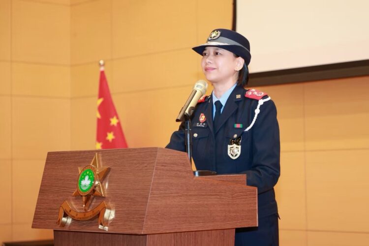 澳門治安警察局人事變動,伍素萍委任為新局長